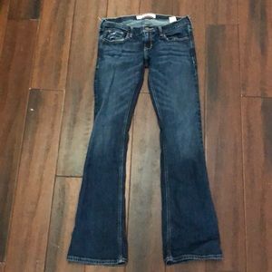 Hollister size small flared jeans